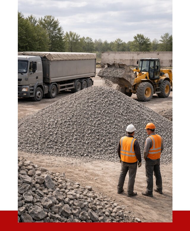 Гранитный щебень фракция 5-20 в Старой Руссе от 4280 руб | ПРОНЕРУДСрс