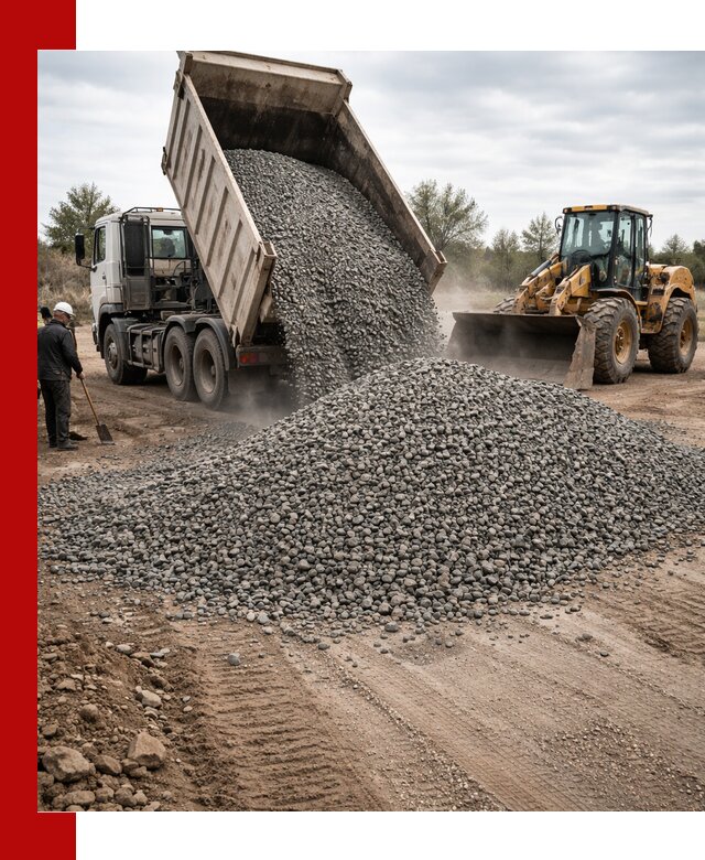 Гранитный щебень фракция 10-20 с доставкой в Старой Руссе