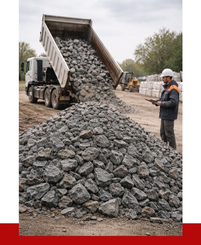 Гранитный щебень фракция 100-200 в Старой Руссе от 4280 р. ПРОНЕРУДСрс