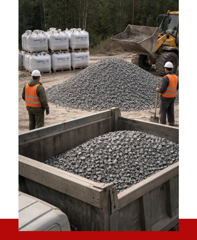 Щебень габбро диабаз 20-40 в Старой Руссе от 3465 руб. | ПРОНЕРУДСрс