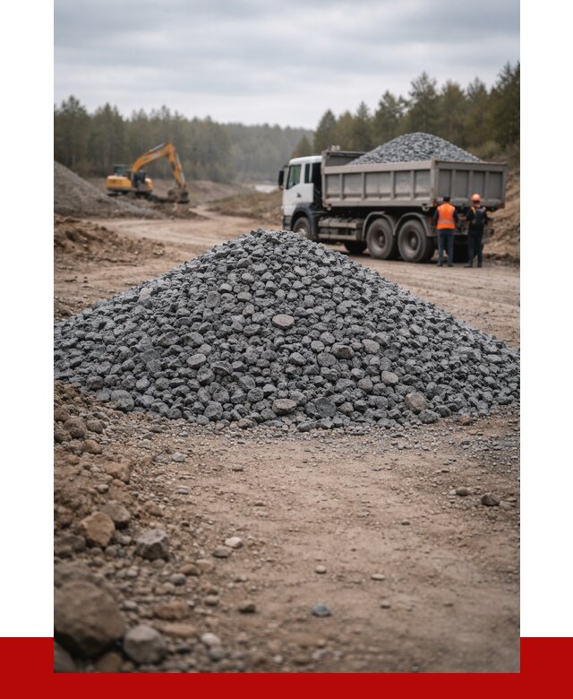 Щебень габбро диабаз фракция 40-70 в Старой Руссе от 2242 р-ПРОНЕРУДСрс