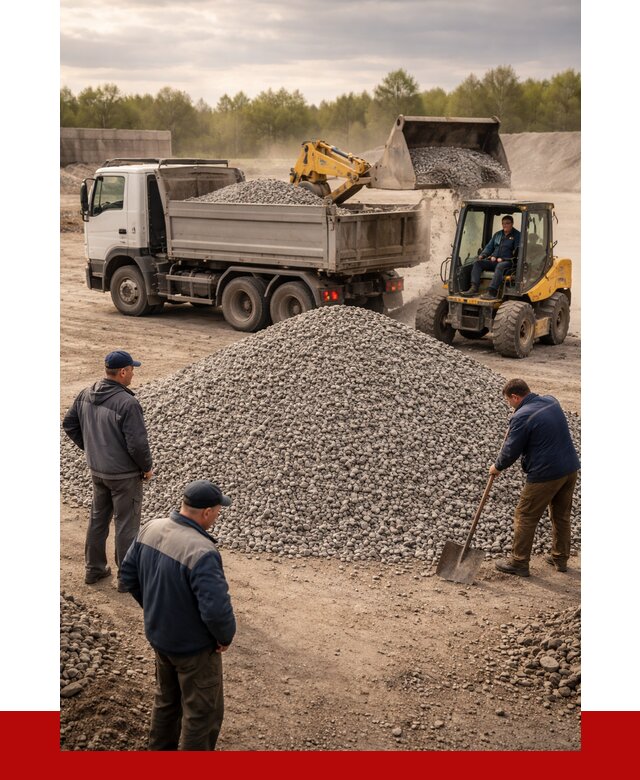 Гравийный щебень фракция 5-20 в Старой Руссе от 2446 р. ПРОНЕРУДСрс