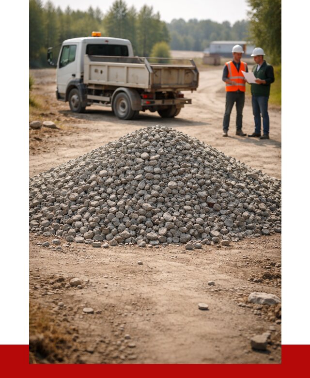 Гравийный щебень фракция 20-40 в Старой Руссе от 1223 р. | ПРОНЕРУДСрс
