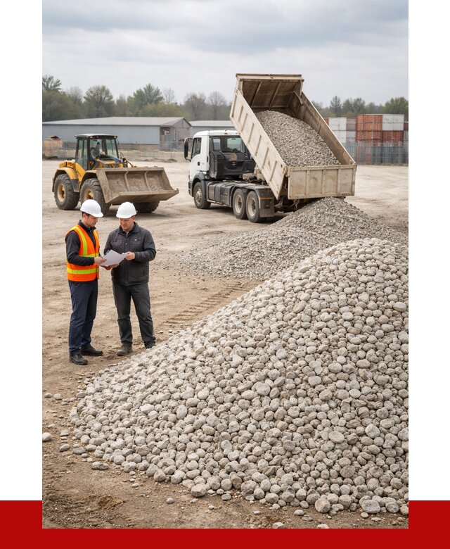 Известняковый щебень в Старой Руссе от 1427 р. доставка | ПРОНЕРУДСрс