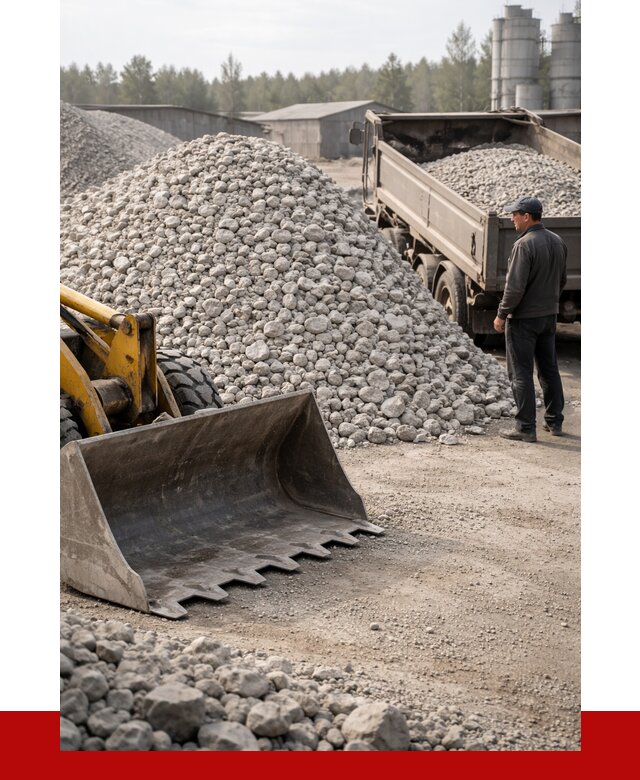 Известняковый щебень фракция 40-70 в Старой Руссе от 4280 р. | ПРОНЕРУДСрс