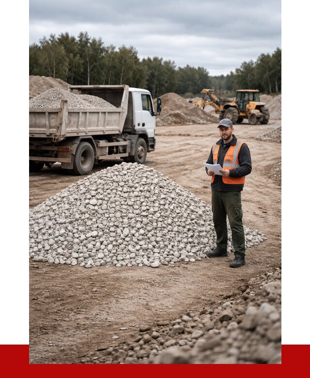 Доломитовый щебень в Старой Руссе купить от 2242 р., ПРОНЕРУДСрс