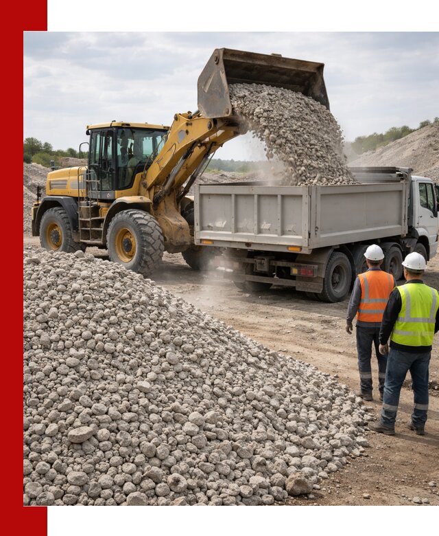 Доломитовый щебень фракция 40–71 доставка и продажа в Старой Руссе