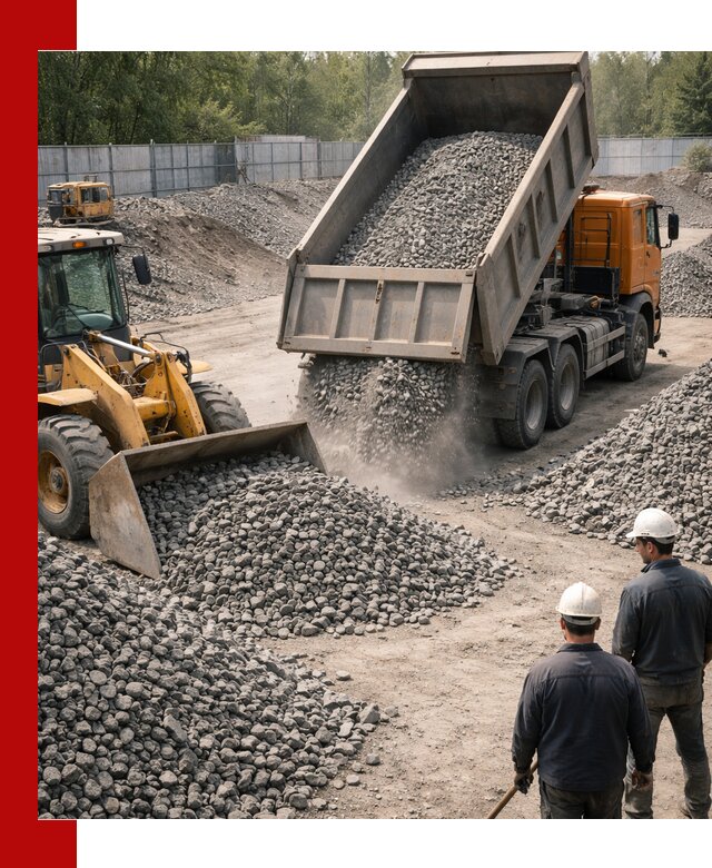 Шлаковый щебень фракция 20-40 доставка и продажа в Старой Руссе