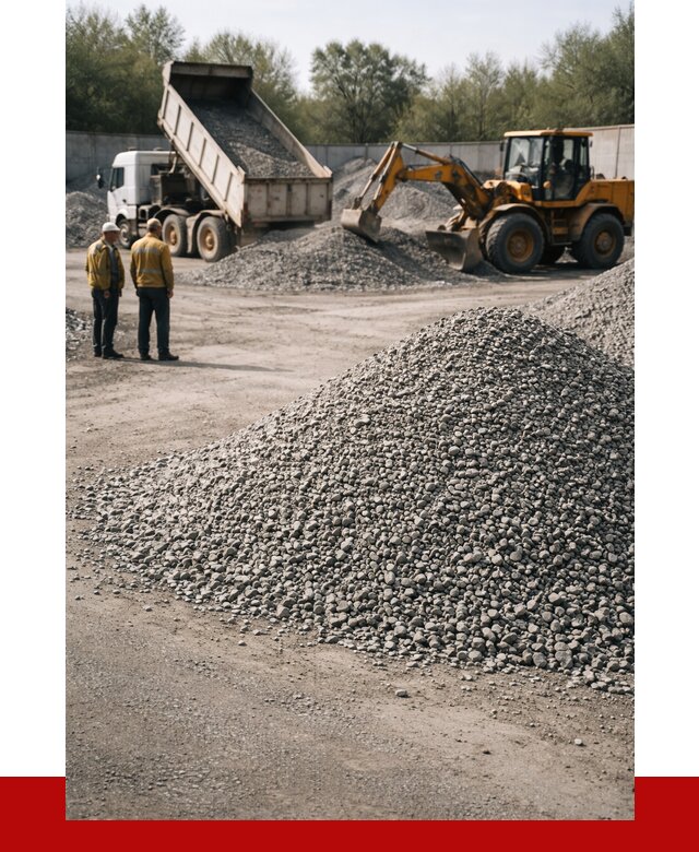 Вторичный щебень фр. 5-20 в Старой Руссе от 1630 р. - ПРОНЕРУДСрс