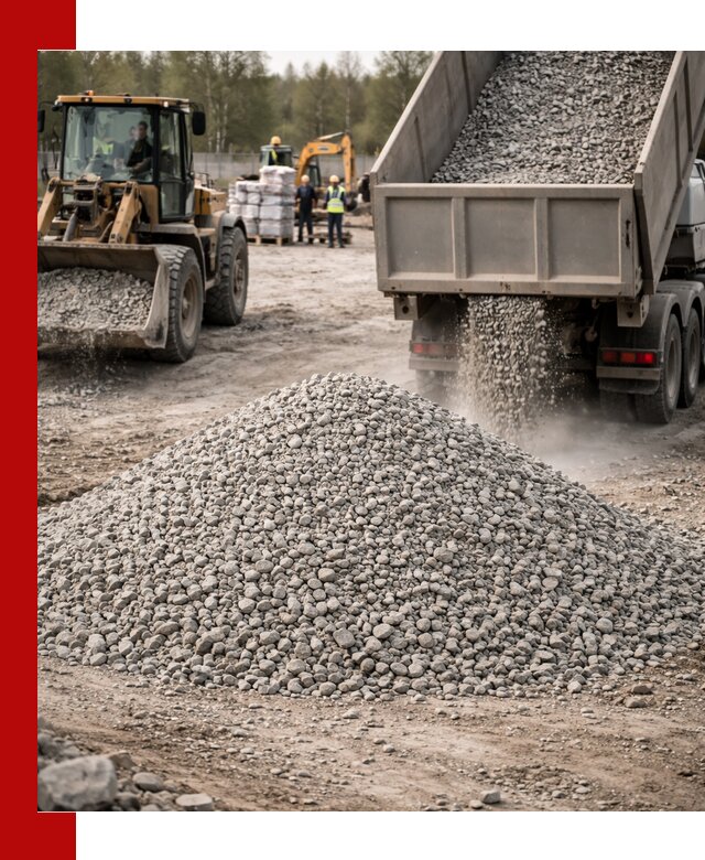 Вторичный щебень фракции 5-20 в Старой Руссе — доставка и продажа крупнотоннажно