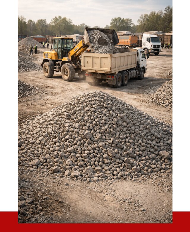 Вторичный щебень фракция 40-70 в Старой Руссе от 1773 р, ПРОНЕРУДСрс