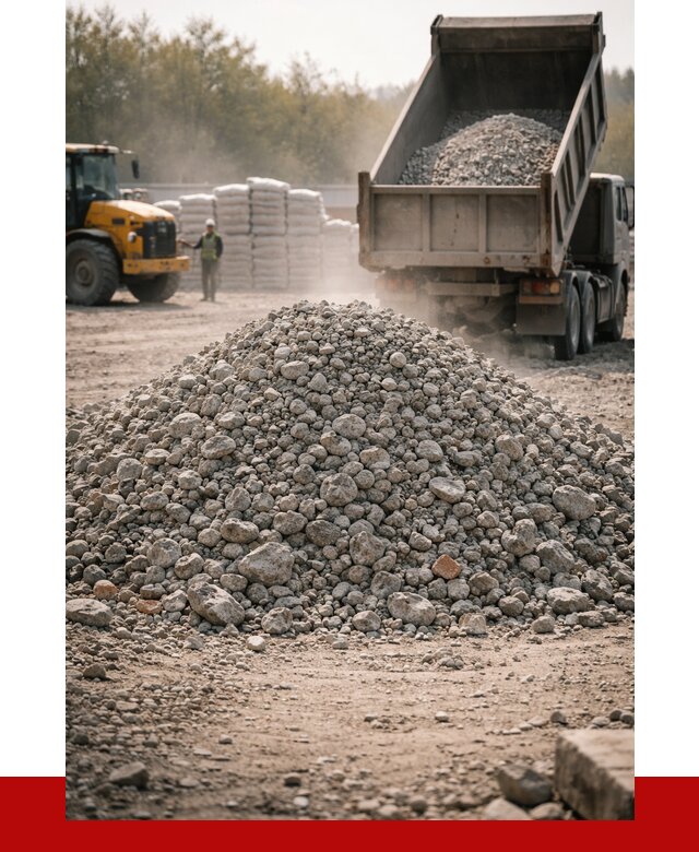 Вторичный щебень фракция 70-150 в Старой Руссе от 1427 р. | ПРОНЕРУДСрс