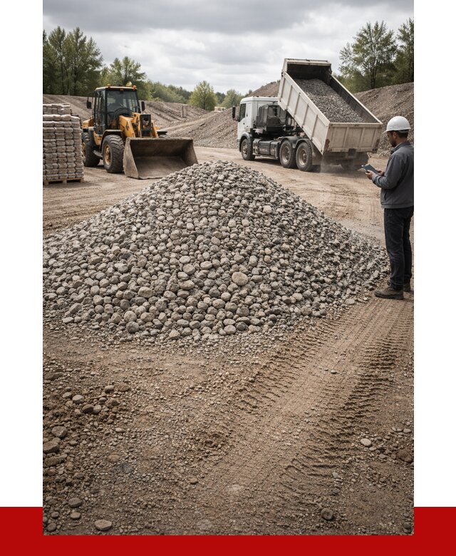 Купить бетонный щебень в Старой Руссе, от 3261 р. ПРОНЕРУДСрс