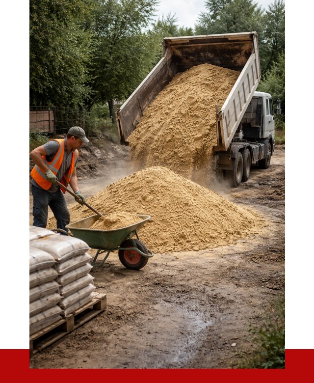 Купить песок с доставкой в Старой Руссе от 1834 р. | ПРОНЕРУДСрс