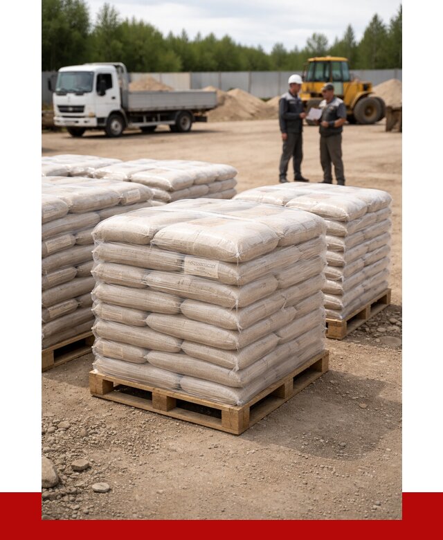 Карьерный песок в мешках в Старой Руссе от 1223 р. - ПРОНЕРУДСрс