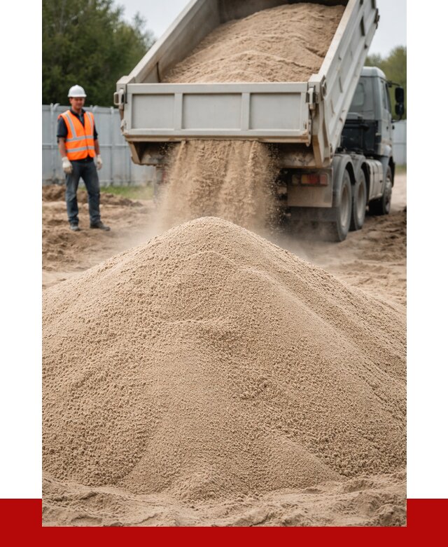 Купить сеяный песок с доставкой в Старой Руссе от 2242 р ПРОНЕРУДСрс