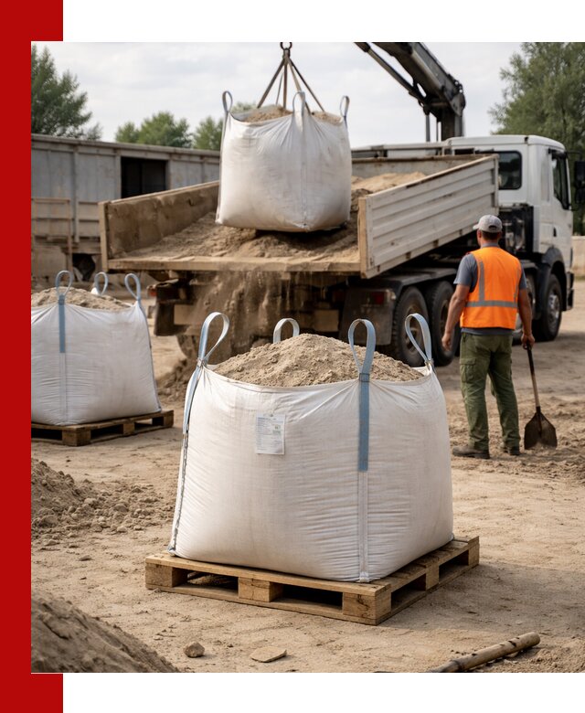 Доставка песка в биг бег в Старой Руссе быстро и без лишних хлопот