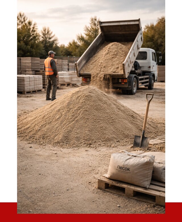 Купить сухой песок в Старой Руссе с доставкой от 2446 р. | ПРОНЕРУДСрс