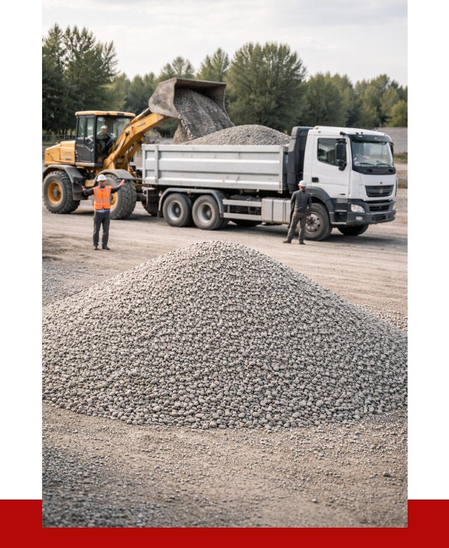 Купить мытый гравий в Старой Руссе от 3567 р, доставка ПРОНЕРУДСрс