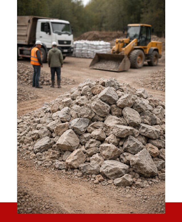Купить бутовый камень с доставкой в Старой Руссе от 2344 р. | ПРОНЕРУДСрс