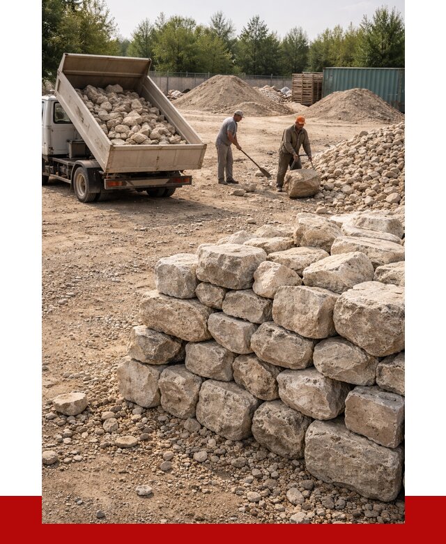 Бутовый камень известняковый в Старой Руссе от 4280 р. | ПРОНЕРУДСрс