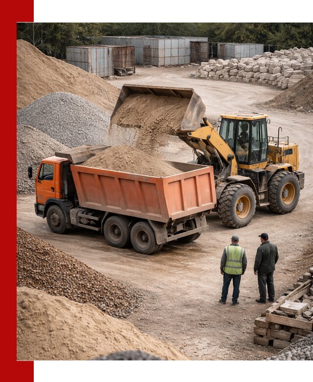 Доставка сыпучих смесей и смесей для стройки в Старой Руссе