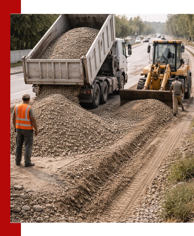 Опгс для устройства дорог и подсыпки в Старой Руссе