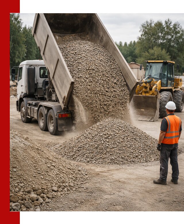 Доставка щпс в Старой Руссе — щебеночно-песчаная смесь под заборы и дорожки