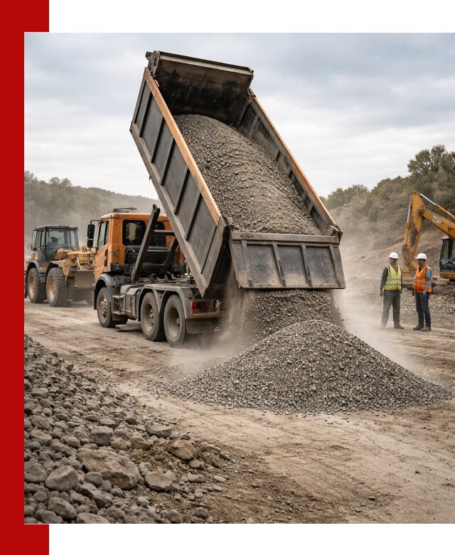 Щебёночно-песчаная смесь ЩПС С1 с доставкой в Старой Руссе