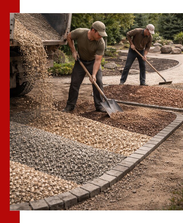 Декоративная крошка для ландшафта в Старой Руссе — продажа и доставка