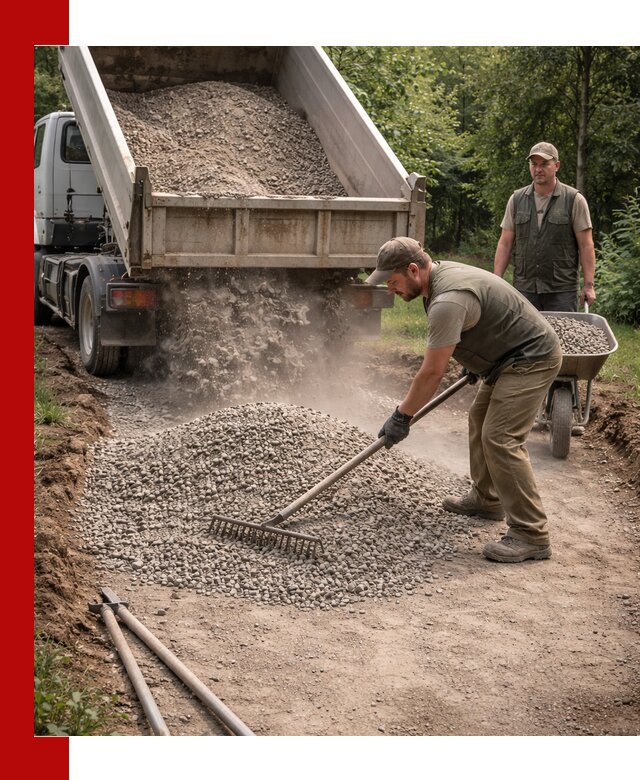 Каменная крошка для дорожек с доставкой в Старой Руссе