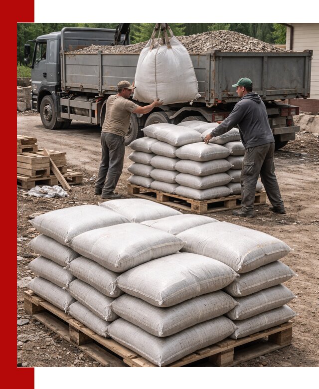 Керамзит в мешках с доставкой в Старой Руссе от компании-поставщика