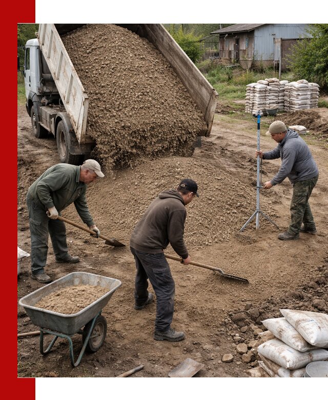 Керамзитовый песок с доставкой в Старой Руссе оптом и в розницу