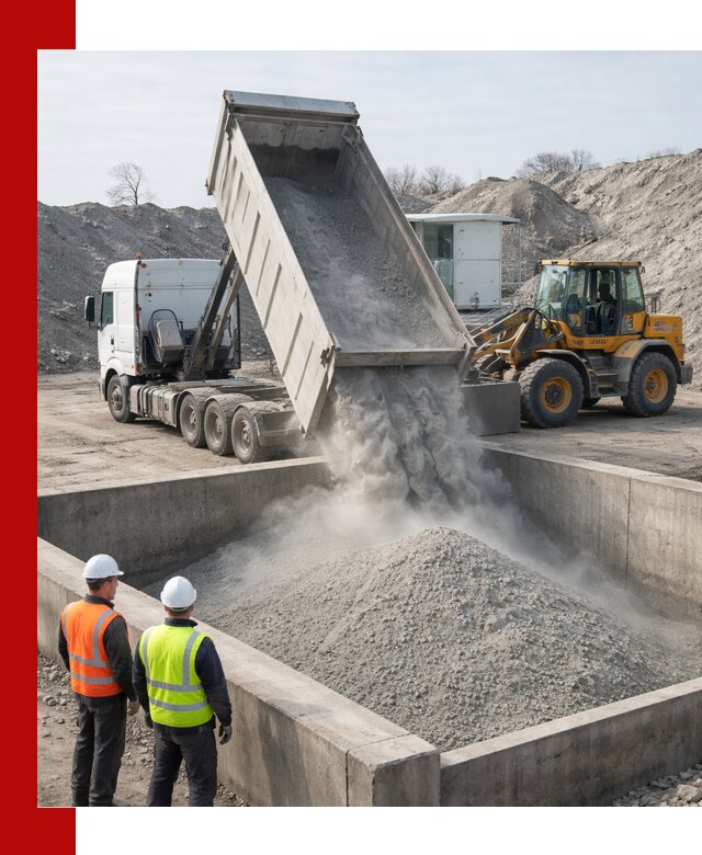 Доставка цемента навалом в Старой Руссе крупными партиями