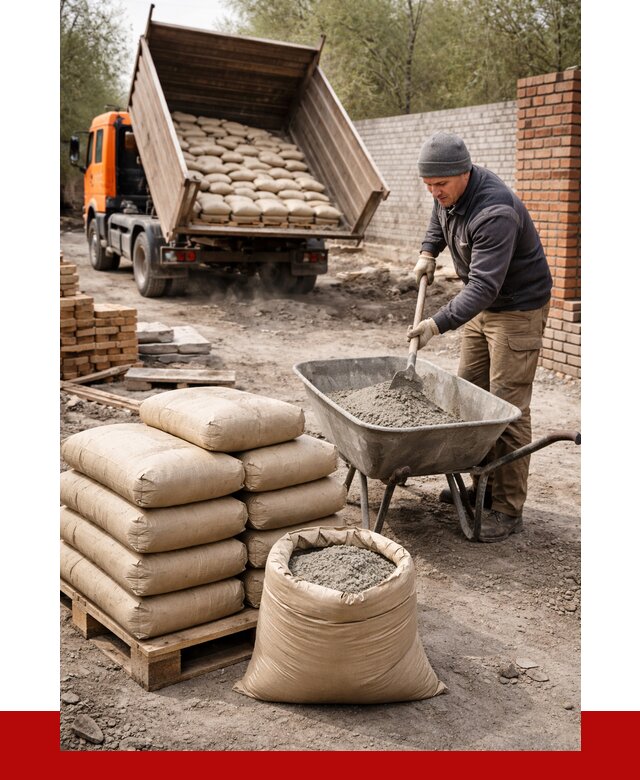 Купить сухую смесь для кладки в Старой Руссе от 1223 р. | ПРОНЕРУДСрс