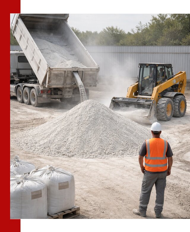 Доставка и продажа известняковой муки в Старой Руссе