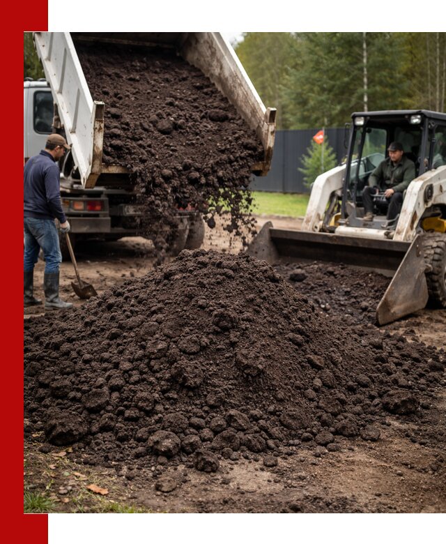 Плодородный грунт с доставкой в Старой Руссе для садов и огородов