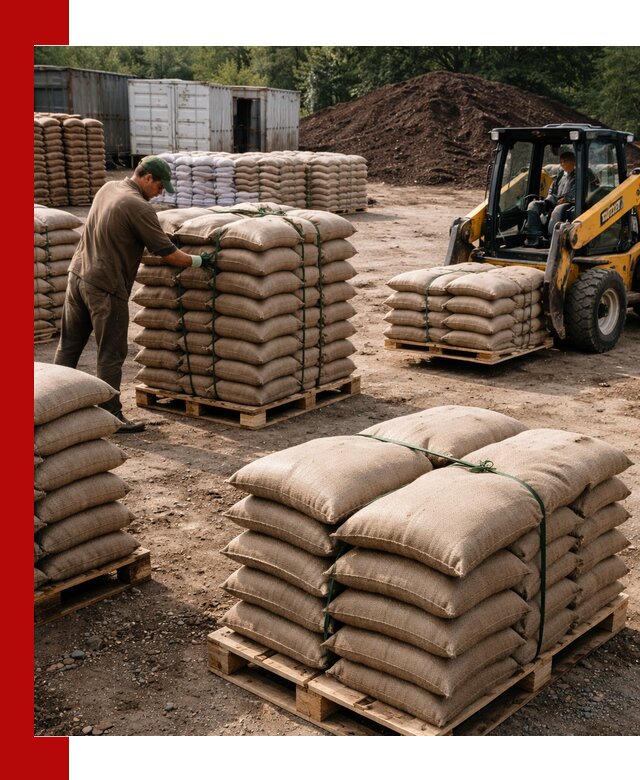 Доставка торфа в мешках по выгодным ценам в Старой Руссе