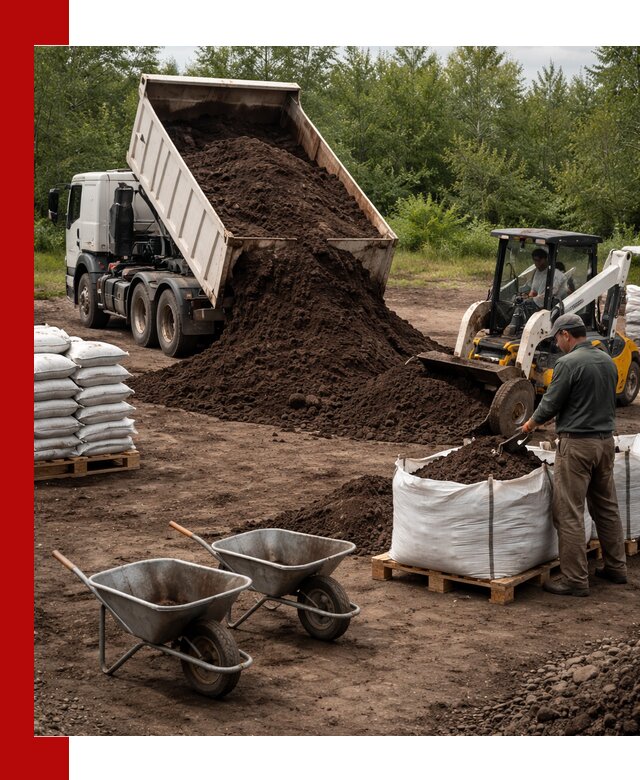 Доставка и продажа торфогрунта в Старой Руссе оптом и в розницу