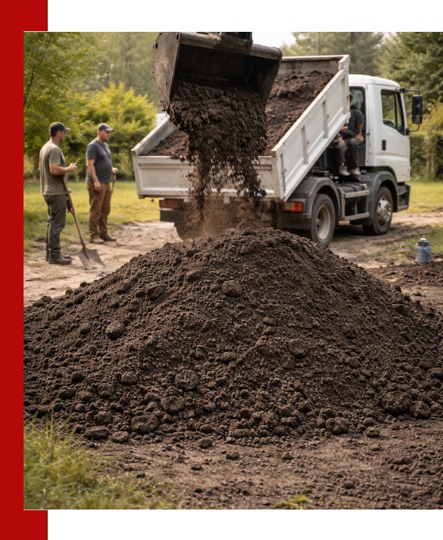 Доставка и продажа чернозема в Старой Руссе оптом и в розницу