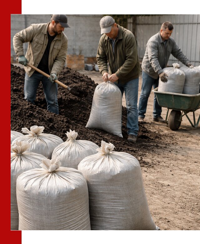 Купить чернозем в мешках с доставкой в Старой Руссе