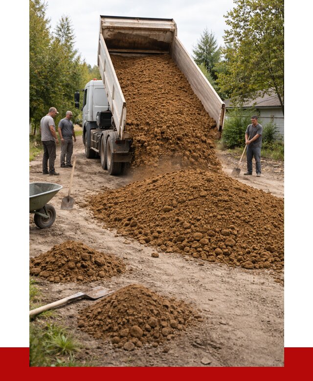 Купить суглинок с доставкой в Старой Руссе от 2548 р. за куб | ПРОНЕРУДСрс