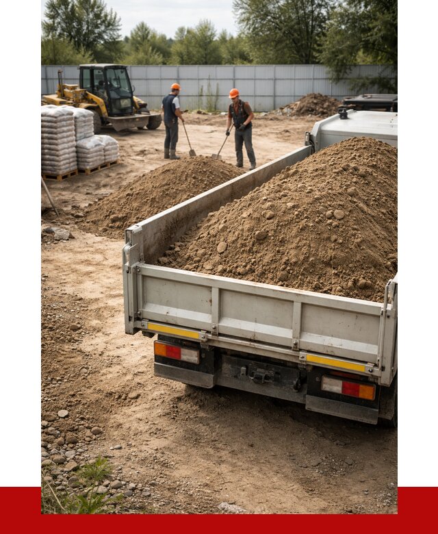 Супесь с доставкой в Старой Руссе от 2497 р. за куб | ПРОНЕРУДСрс