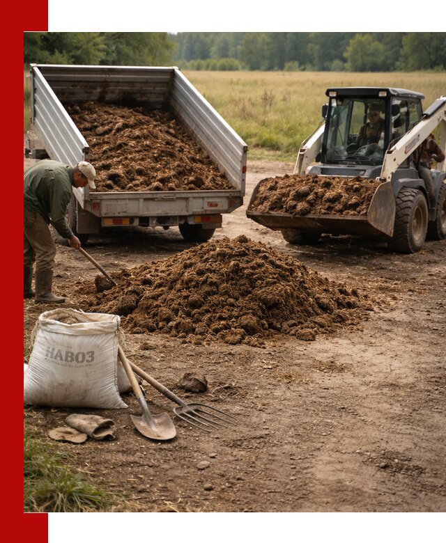 Доставка конского навоза в Старой Руссе с разгрузкой и доставкой на объект