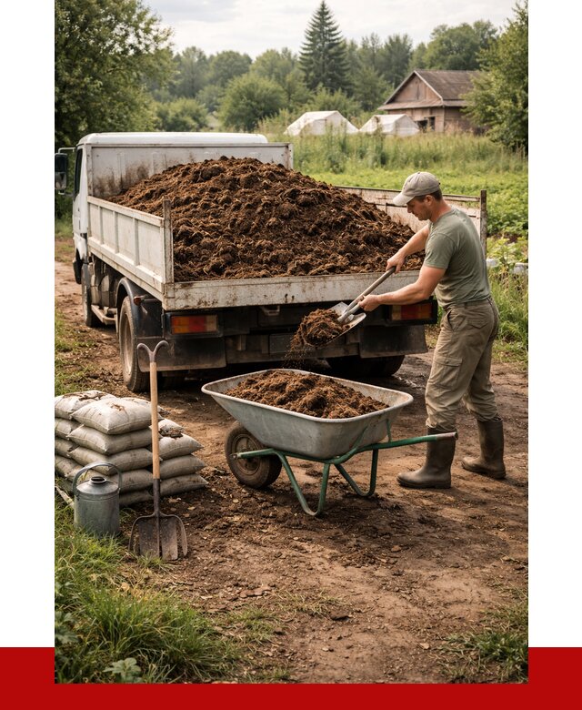 Купить коровий навоз с доставкой в Старой Руссе от 1834 р. | ПРОНЕРУДСрс