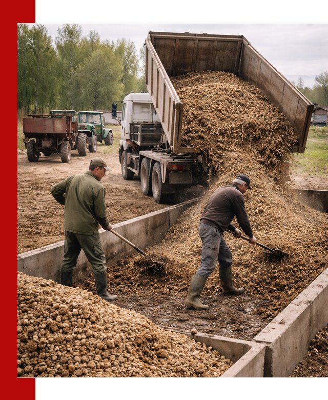 Куриный помет с доставкой в Старой Руссе оптом и в розницу