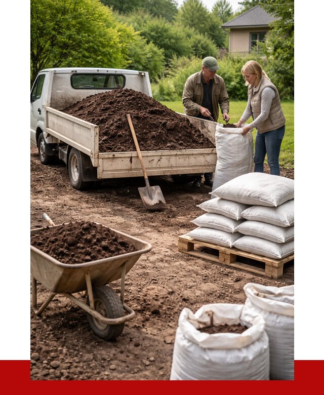 Перегной в мешках с доставкой в Старой Руссе от 2242 р. | ПРОНЕРУДСрс