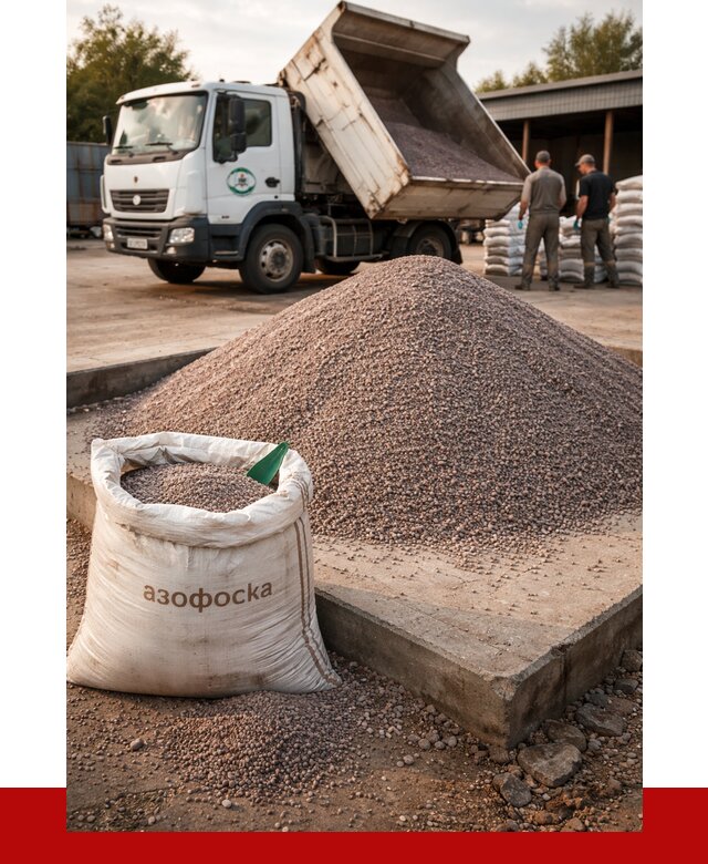 Купить азофоска в Старой Руссе с доставкой от 1223 р. за куб | ПРОНЕРУДСрс