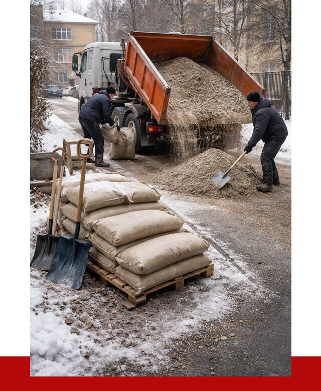 Противогололедные материалы оптом в Старой Руссе от 4280 р. | ПРОНЕРУДСрс