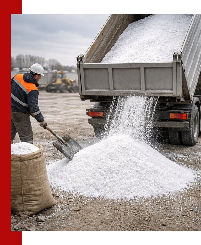 Поставка хлористого натрия оптом и в розницу в Старой Руссе